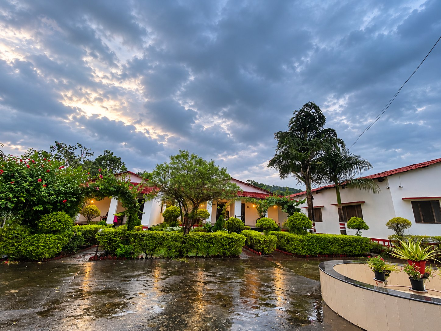Resort grounds